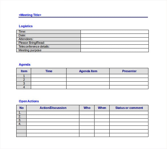 Blank project. Template for Agenda. Meeting title. Template Word meeting. Schedule of a meeting пример.