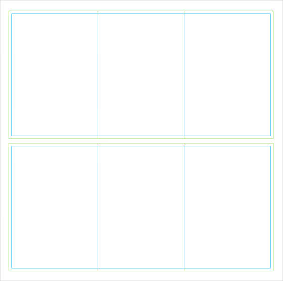 Free tent card template