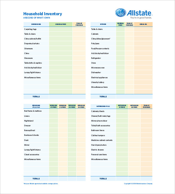 Sample Inventory List 30+ Free Word, Excel, PDF Documents Download