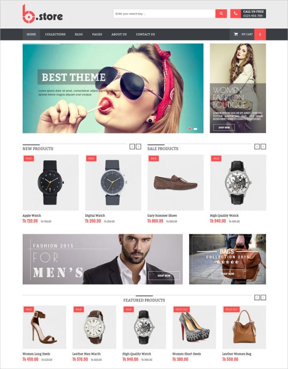 bstore responsive ecommerce shopify theme