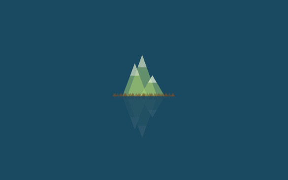 geometric triangle mountain free background