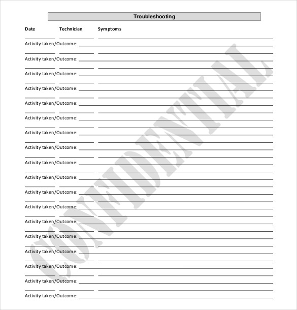 computer inventory and maintenance pdf template