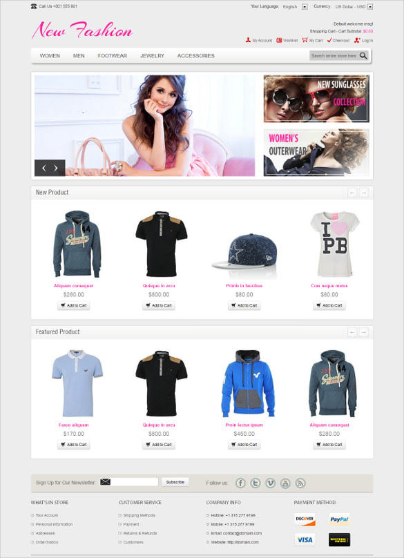 31+ Fashion Designers Website Themes & Templates | Free & Premium Templates