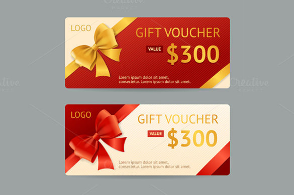 Premium Vector  Gift voucher template design for opening beer