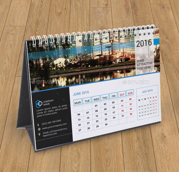 Desk Calendar Template 42 Free PSD AI Indesign EPS Formats Download