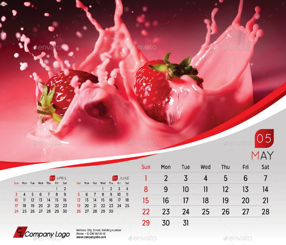 Desk Calendar Template - 42+ Free PSD, AI, Indesign, EPS Formats Download
