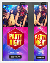 Night Club Party Banner Download