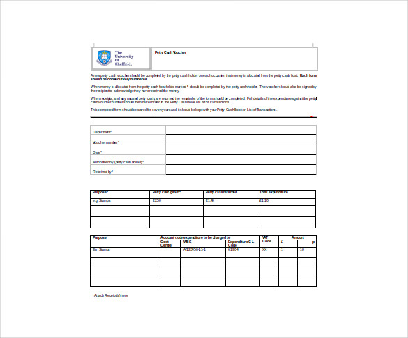 14+ Free Voucher Templates -Word, Excel, PDF