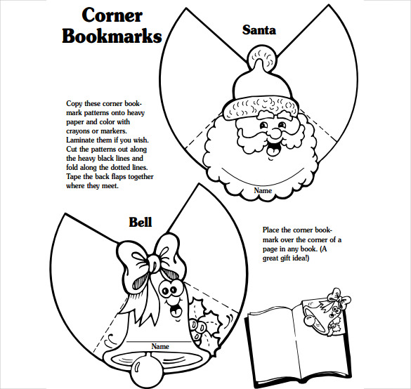 Corner Bookmark Template 11+ Free PSD, AI, EPS, PDF Format Download