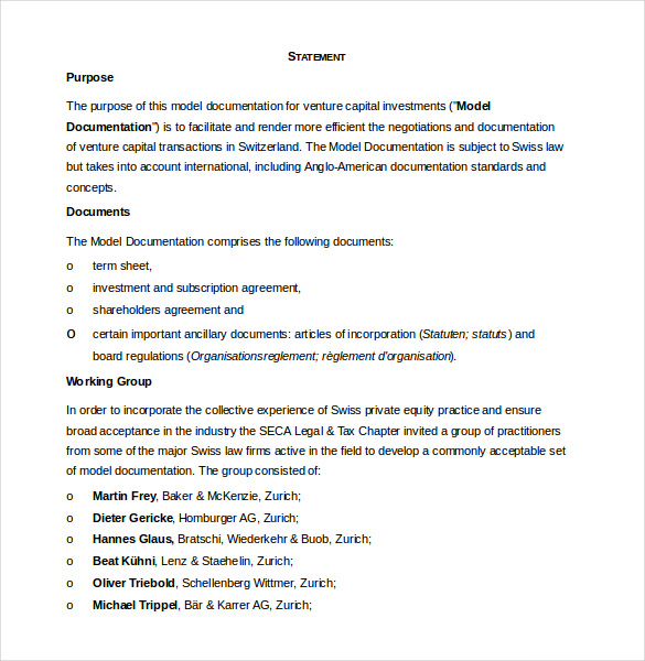 32+ Investment Agreement Templates PDF, DOC, Xls, Apple Pages, MS Word