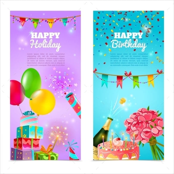guest sample birthday banner template
