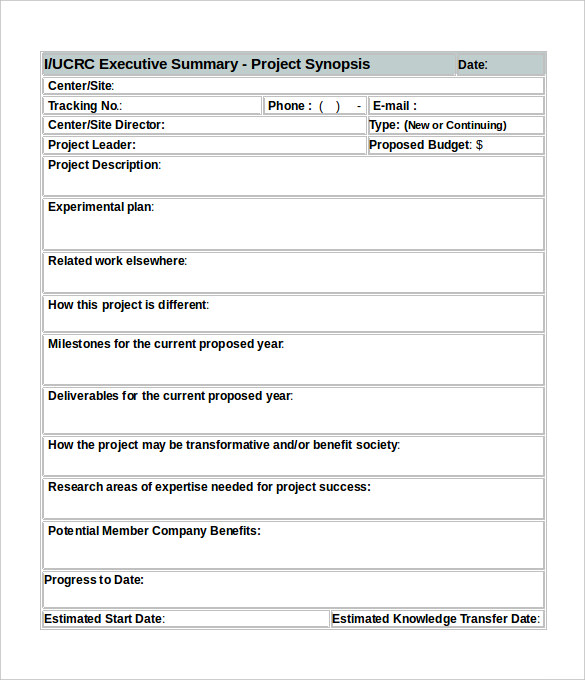 34+ Executive Summary Templates - Free Sample, Example Format Download ...