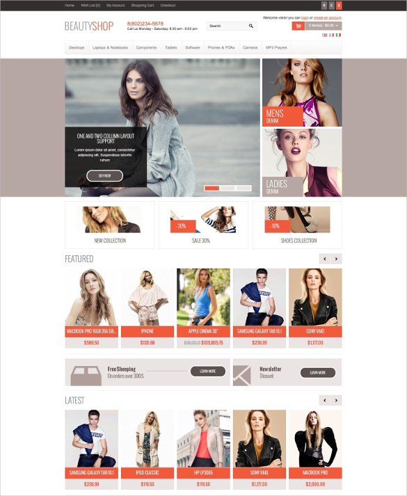 18+ OpenCart Themes & Templates