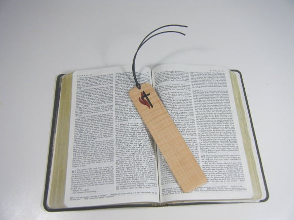 methodist-cross-christian-bookmark-template