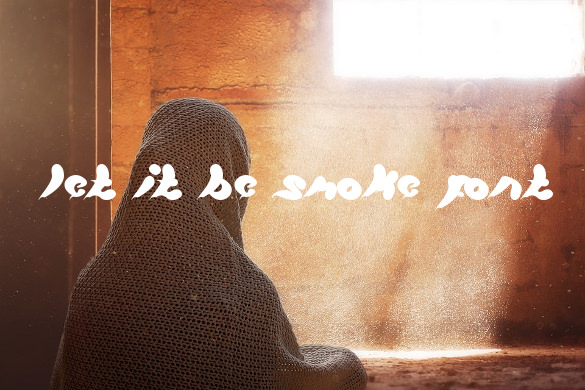 let it be smoke font free download