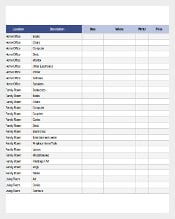 Complete Estate Plan Worksheet Excel Download