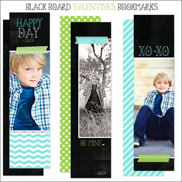 high quality photo bookmark template