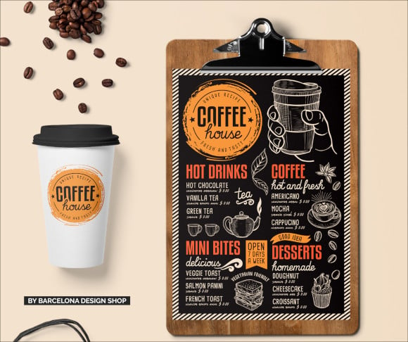 coffee-menu-template