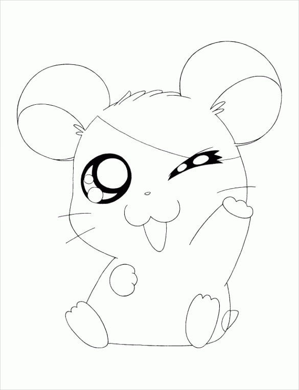 cute cat drawing template