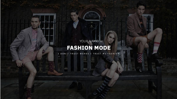 free fashion youtube channel art template