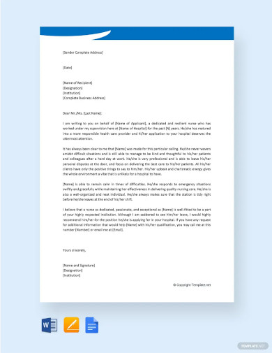 Reference Letter Templates – 40+ Free Word, PDF Documents Download