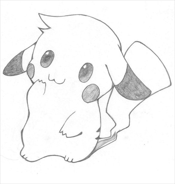 pokeman cute drawing