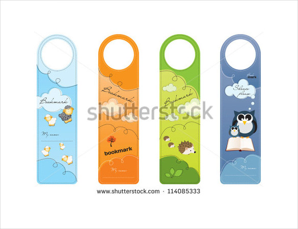 bookmark designs for children