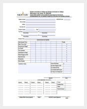 Format SACS COC ExpenseVoucherFree PDF Template