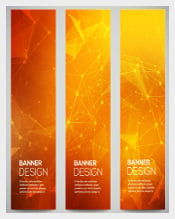 Abstract Sample Vertical Banner Template Download