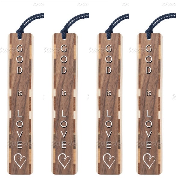 god is love christian bookmark template download