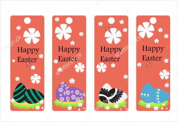 christian bookmark template for easter