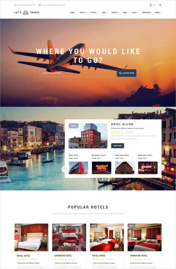 Best Premium Travel Agency Templates, Top Free themes for Travel Agencies