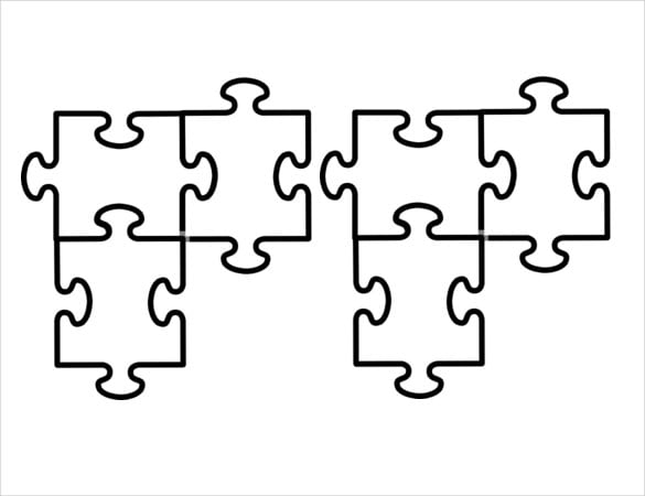 puzzle piece template 19 free psd png pdf formats