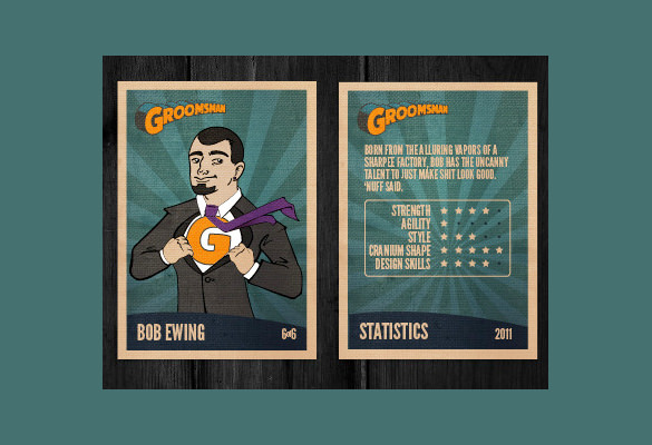 Trading Card Psd Template