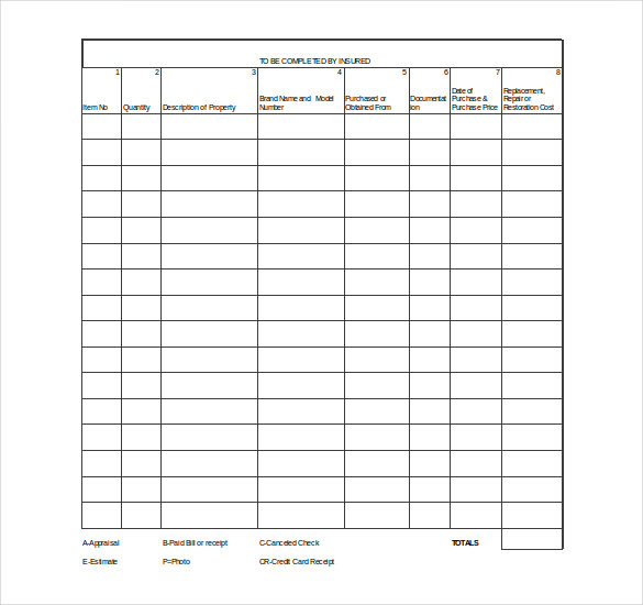 12+ Content Inventory Templates – Free, Sample, Example, Format ...