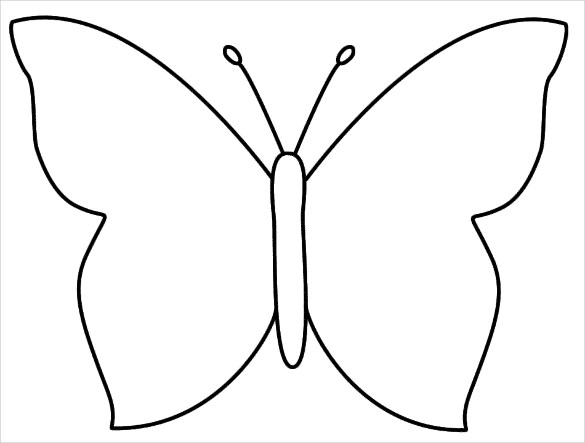 free-butterfly-stencil-monarch-butterfly-outline-and-silhouette