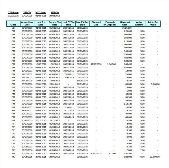 15+ Asset Inventory Templates – Free, Sample, Example 