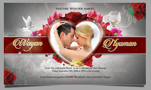 Wedding Invitation Video Templates Psd Free Download