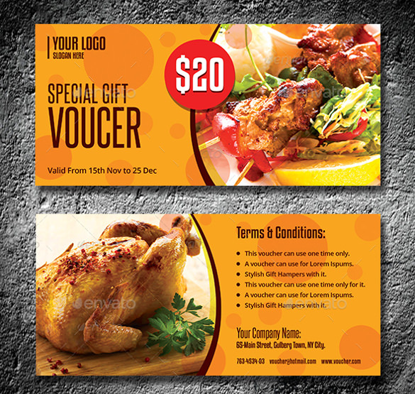 Restaurant Food Coupon Designs Templates Psd Ai My XXX Hot Girl