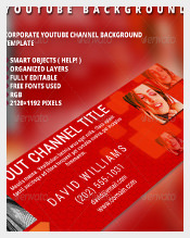 New Youtube Banner Background Template Download
