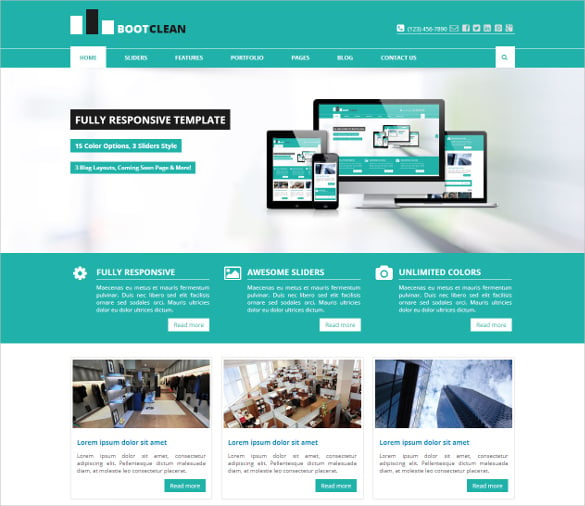 bootclean-–-bootstrap-business-template