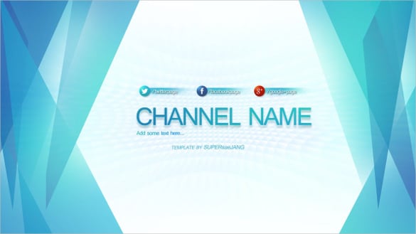 simple-free-youtube-banner-template