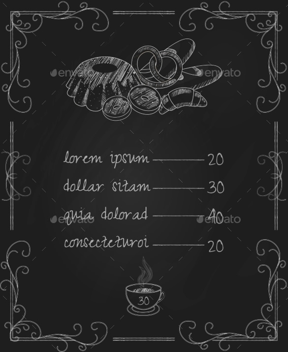 Chalkboard Menu 36+ Free Templates in PSD, EPS Format Download!