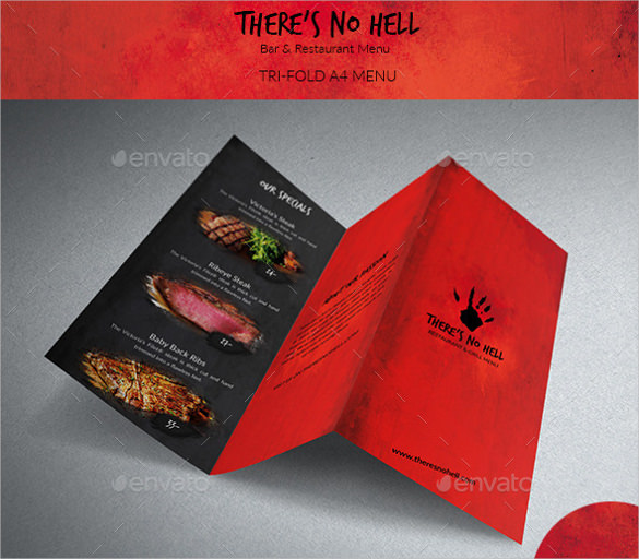 20+ Tri Fold Menu Templates - Free Sample, Example Format Download!