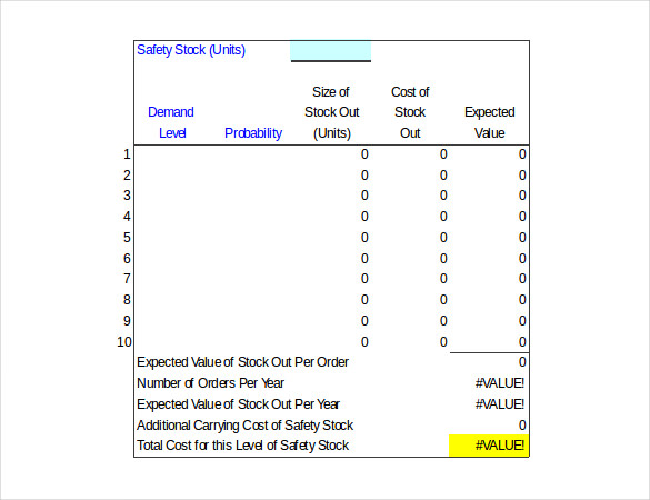 15 Inventory Control Templates Free Sample Example Format Download