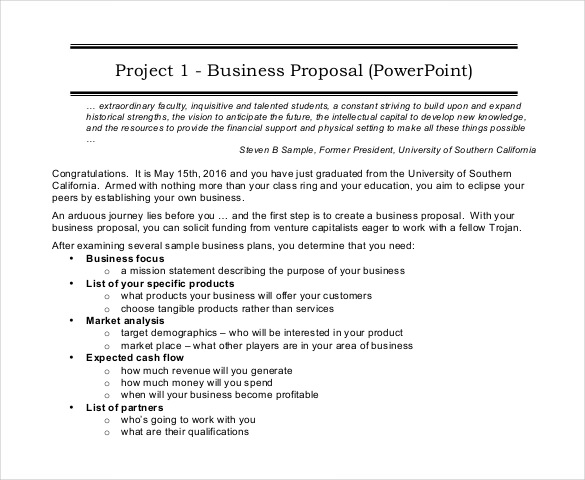 58  Project Proposal Templates DOC PDF
