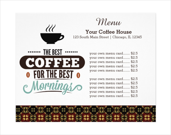 Coffee/Cafe Menu - 35+ Free Templates in PSD, EPS Documents Download!