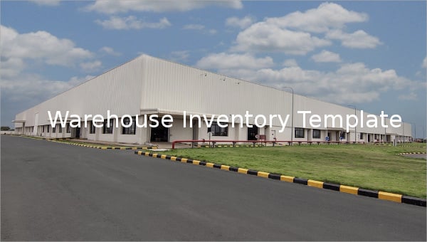 warehouse inventory template