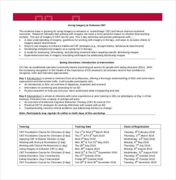 Training Calendar Template - 42+ Word, PDF, PSD Documents Download