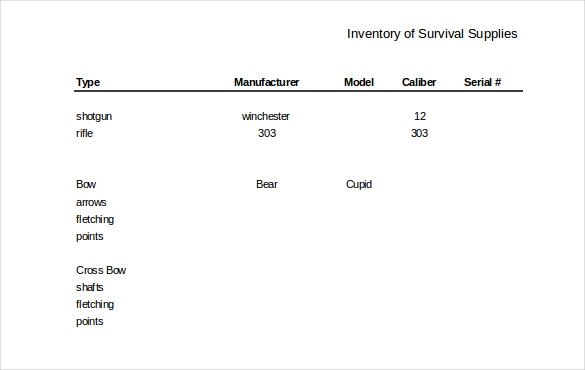 21+ Warehouse Inventory Templates – Sample, Example, Format Download